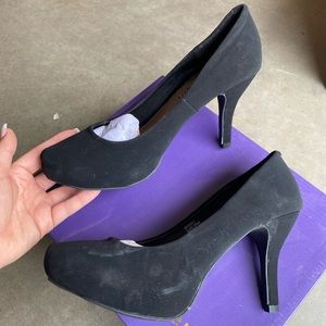 Madden Girl Black Heels Pumps Size 6.5